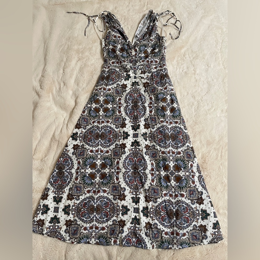 VERONICA BEARD
Zia paisley-print cotton-blend poplin midi dress